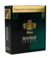 Rico rgc10ssx300 sale  трости для сопрано-саксофона, grand concert select (3), 10шт. в пачке