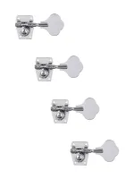 MHB-01-CR-4-in-line Колки для бас-гитары 4л, хром, Metallor