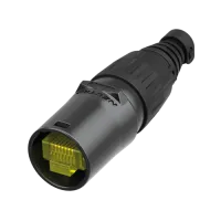 Neutrik NE8MX-B кабельный разъем RJ45, для кабеля 5 — 8мм, разъем для установки на готовый кабель, ч