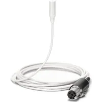 SHURE TL48W/O-MTQG-A Петличный микрофон конденсаторный всенаправленный, разъем MTQG. Аксессуары в комплекте. Белый
