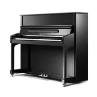 Ritmuller uhx132(a111)  пианино серии premium, 132 см, чёрный, полированное, серебряная фурнитура