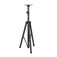 ECO Stage SS023 Black Стойка-тренога, материал: Сталь,, высота 100-185cм, цвет черный, масса 3кг. макс.нагрузка: 40кг., поставляется по 8шт. в коробке размером 48,3x29x102cm