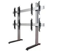 B-Tech BT8370-3x3 - Универсальное напольное крепление для видеостены 3х3, для экранов 46-55"