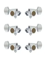 SG301-MGT-01-C-L3+R3 Колки для гитары 3+3, локовые, хром, Gotoh