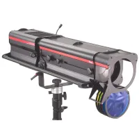 TECLUMEN ARENA PLUS 2000 th Следящий прожектор для лампы G22 230V/240V  2000 W CP92. В комплекте ирисовая диафрагма, колорчейнджер, заслонки шаттера и диммера. Цена без лампы.