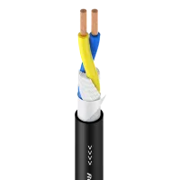 ROXTONE SC020F-LSZH/100 Black Кабель для громкоговорителей из бескислородной меди в LSZH-малодымной оболочке из огнеупорной полимерной композиции (класс огнестойкости UL-V0) не содержащей галогенов и не распостраняющей горение при групповой прокладке. AWG