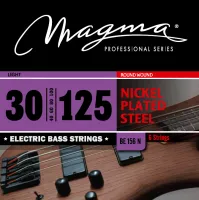 Magma Strings BE156N - Струны для 6-струнной бас-гитары 30-125, Серия: Nickel Plated Steel, Калибр: 30-40-60-80-100-125, Обмотка: круглая, никелирован