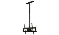 [C63 60A] Потолочное крепление Wize Pro [C6360A] для дисплеев 37”– 63”+, Max VESA 723х501, наклон 20°, поворот 360°, длина штанги 91-152 см, до 68 кг, черн.(2 места)