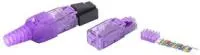 Hyperline PLUD-8P8C-S-C6-VL