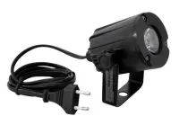 EUROLITE LED PST-3W 6000K Светодиодный светильник 1хLED 3 Вт, Цветовая температура 6000К, угол  6 градусов, для подсветки зеркальных шаров, интерьера, питание 230в, 100x90x100, 0,3 кг
