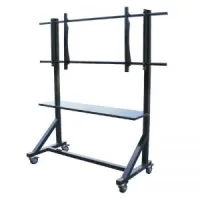 Стойка напольная для монитора 80" OMB VIDEO TROLLEY (black)