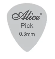 AP-12S Медиаторы, сталь, 12шт, толщина 0,30мм, Alice