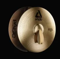 Paiste 18" alpha concert/ marching  тарелки оркестровые (пара a/ b) с ремнями и фетр. прокладками