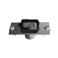 ИМЛАЙТ Панель модульная ПМ01-OpticalCON DUO Панель с разъемом OpticalCON DUO, 35х85 мм, 1 модуль, цвет — черный