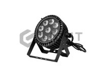 LightCraft LEDPAR 915 IP 65 - светодиодный прожектор PAR. Источник света 9 диодов по 15 Вт, RGBWA.  Потребляемая мощность: 145Вт.  Срок службы источника: >50000ч. Встроенные комбинации цветов. Эффект "Радуга", угол раскрытия луча: 25° . Линейный диммер  0