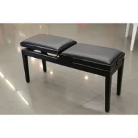Hidrau bg4 black gloss (l28) (уценка)  (сломан подъемный механизм) банкетка, черная полир, черн кожа