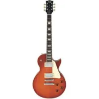Fgn nls10rfm fcb  электрогитара с чехлом, форма les paul, цвет вишнёвый санбёрст