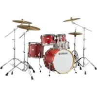 Yamaha tmp2f4cas  ударная установка из 4-х барабанов, цвет candy apple satin, без стоек