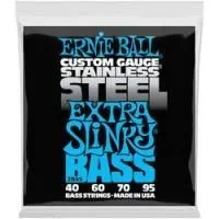 Ernie ball 2845  струны для бас гитары stainless steel extra slinky 40-95
