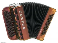 HOHNER Fun Nova II 80 light red to gold (C-Stepped) - Баян
