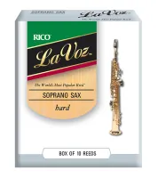 RIC10HD La Voz Трости для саксофона-сопрано, жесткие (Hard), 10шт в упаковке, Rico