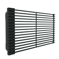 Cветодиодный экран unilumin o-1531f разрешение экрана (ш)x(в) 1760х492 размер экрана 55х8м