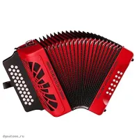 HOHNER El Rey del Vallenato ADG red - Аккордеон диатонический