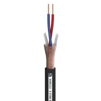 Adam hall 5 star m 222 - кабель микрофонный 2 x 0.22 мм2, чёрный
