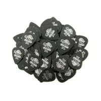 Dunlop 488r088 tortex pitch black standard 72pack  медиаторы, толщина 0.88 мм, 72 шт.
