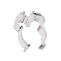 KD-C25P OWLET CABLE CLIP, зажим для труб 25-35 мм / крепление кабеля 3х1.5/0.75 мм2, прозрачный, комплект 4 шт, KUPO -