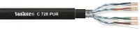 Tasker C728 PUR Эластичная витая пара категории 6А, S-FTP Cat.6A Ethersound,  4x2x0.22mm2