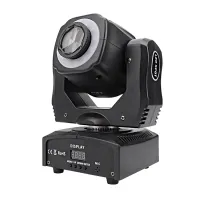 Estrada pro led mh 60s v3 светодиодная вращающаяся голова 60w spot c 3х гранной призмой и светодиодным кольцом