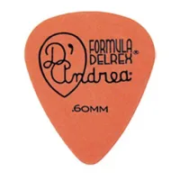 RD351-060TM Formula Delrex Медиаторы 72шт, стандартной формы, матовая поверхность. D`Andrea