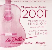 2003MH Отдельная 3-я струна, нейлоновая, La Bella