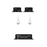 ClearOne CM Array2/W-A Bundle B- Комплект из 2 белых потолочных микрофонных массивов с аналоговым выходом, 2 передатчиков и приемника