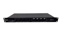 DS-4/4
                Сплиттер DS-4/4
Сплиттер цифрового сигнала DMX512 4 вход, 4 выходов. Вес 2,5 кг. Габариты  482 X 170 X 44мм