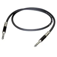 Neutrik NKTT-03BL Кабель соединительный с разъемами NP3TT-1 (Bantam), черный, длина 30см