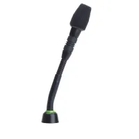 Shure MX405LP/N - Конденсаторный микрофон на гусиной шее, 12,7 см, без капсюля двухцветный индикатор у основания, без предусилителя, ветрозащита в комплекте, цвет чёрный