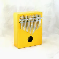 KL-A-A15SM-Y Калимба альта 15, малая, Middle East, желтая, Kalimba LAB
