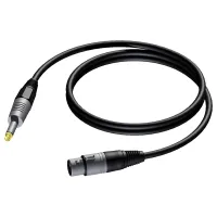 Procab CAB900/5- Аудиокабель Jack 6,3 мм моно (вилка) – XLR 3-pin (розетка)