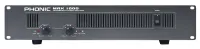 Phonic MAX 1000 Усилитель мощности, 2х300Вт/4Ом (600Вт/8Ом bridge), 2U, вход: 2х XLR/Jack 6.3, выход