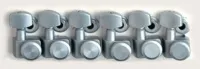 FENDER LOCKING TUNERS, CHROME VINT BUTTON колки для электрогитары (6 шт.), хром
