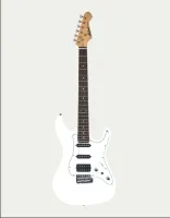 ARIA PRO II STG-STV BK Гитара электрическая. Корпус: липа. Гриф: клён. Накладка на гриф: палисандр.