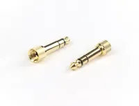 AuraSonics J3563TA переходник Jack 3.5мм TRS -> Jack 6.3мм TRS, позолоченные контакты