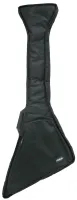 FORCE ST-8JRR - Чехол для электрогитары Jackson Randy Rhoads Внешняя ткань - Oxford420, подкладка - нейлон, уплотнение -20мм поролон, основная молния 8, на кармане молния 6, 1 или 2 объёмных кармана, 2  ремня с металлической фурнитурой.