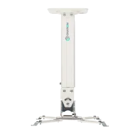 Onkron K5A-W - Кронштейн для проектора потолочный, белый