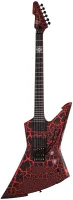 SCHECTER BALSAC E-1 FR BORC - электрогитара. Материал корпуса: красное дерево.Материал грифа: клен 3 куска/армированные стержни из углеродного волокна.Накладка грифа: черное дерево.Бриджевый звукосниматель: хамбакер Fishman Fluence Modern (Керамический ма