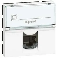 Legrand MOSAIC RJ45 FTP кат5е 2мод 76555 бел