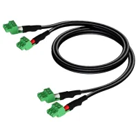 Procab CLA830/0.5- Аудиокабель 2х клеммные колодки, 3-pin, 3,81 мм