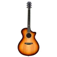 Breedlove premier concerto edgeburst ce  электроакустическая гитара, цвет санберст
